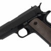 WE 1911 Co2 Blowback Air Pistol, 4.5mm/.177 – (Classic Black – Full Metal – WE-45-E001A)