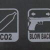 WE 1911 Co2 Blowback Air Pistol, 4.5mm/.177 – (Classic Black – Full Metal – WE-45-E001A)