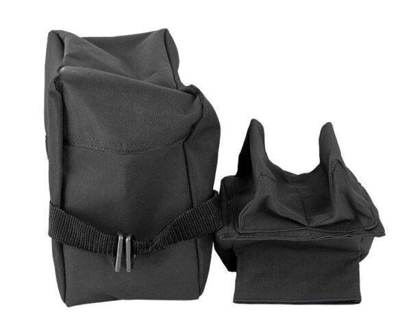 Huntsman Black Shooting Bench Rest for Air Rifles & Firearms – Black