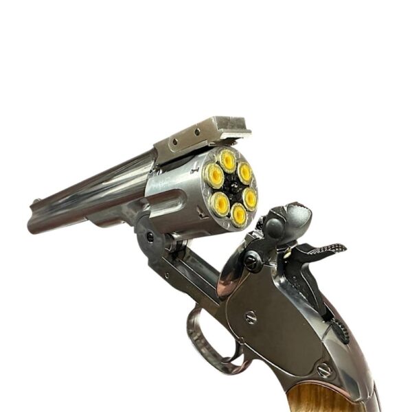 Borner Schofield Co2 Revolver (4.5mm/.177 – BB and Pellet – Silver) Borner Schofield Co2 Revolver (4.5mm/.177 – BB and Pellet – Silver)
