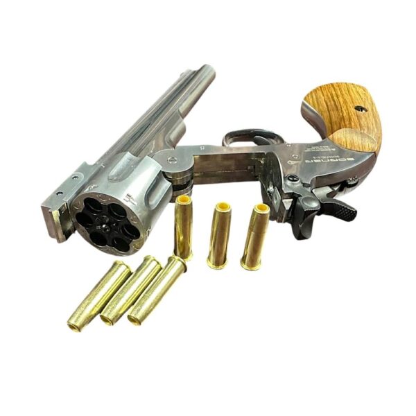 Borner Schofield Co2 Revolver (4.5mm/.177 – BB and Pellet – Silver) Borner Schofield Co2 Revolver (4.5mm/.177 – BB and Pellet – Silver)