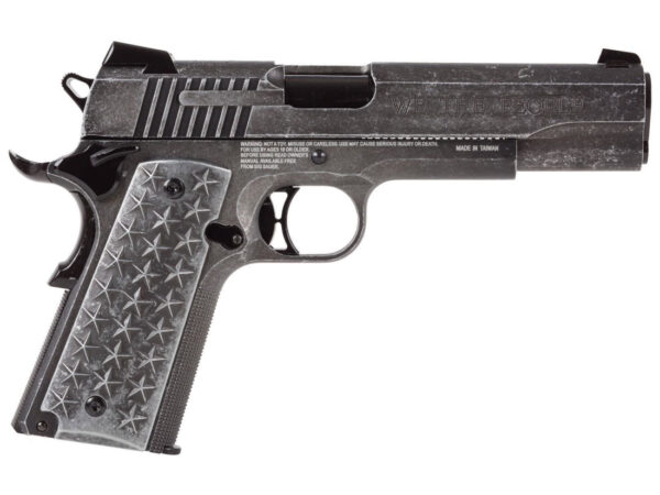 Sig Sauer 1911 “We The People” 4.5mm/.177 CO2 Blowback Air Pistol – Distressed Finish Sig Sauer 1911 “We The People” 4.5mm/.177 CO2 Blowback Air Pistol – Distressed Finish