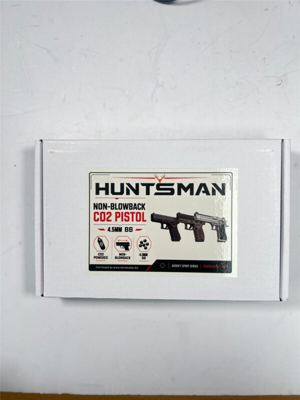 Huntsman HG3 Series Co2 Non-Blowback Pistol (Polymer – 4.5mm/.177 BB)