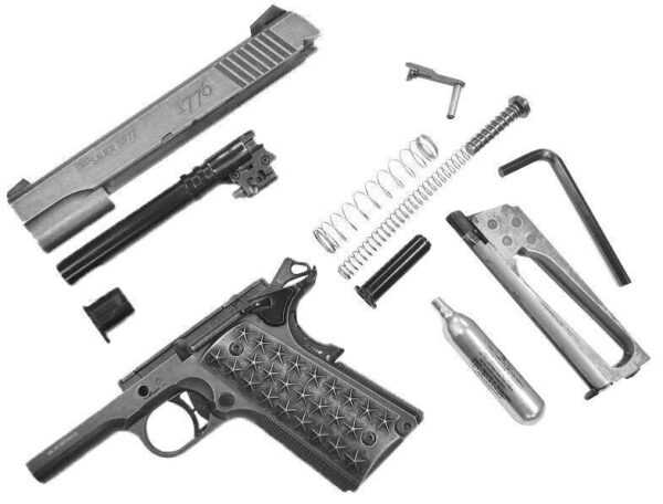 Sig Sauer 1911 “We The People” 4.5mm/.177 CO2 Blowback Air Pistol – Distressed Finish Sig Sauer 1911 “We The People” 4.5mm/.177 CO2 Blowback Air Pistol – Distressed Finish