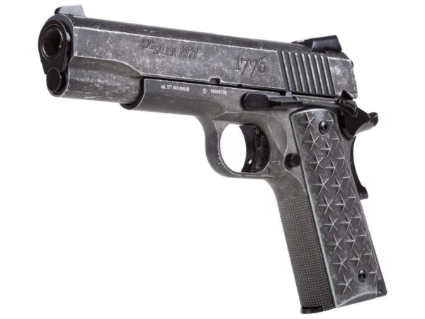Sig Sauer 1911 “We The People” 4.5mm/.177 CO2 Blowback Air Pistol – Distressed Finish Sig Sauer 1911 “We The People” 4.5mm/.177 CO2 Blowback Air Pistol – Distressed Finish