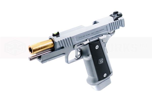[Air Gun] SAI x EMG 2011 DS 4.3 Hi-Capa Co2 Blowback Pistol (SA-DS0201-AG – 4.5mm/.177)