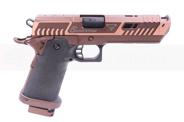 [Air Gun] TTI x EMG 2011 Sand Viper Co2 Blowback Pistol (TT-SV0100-AG – 4.5mm/.177)