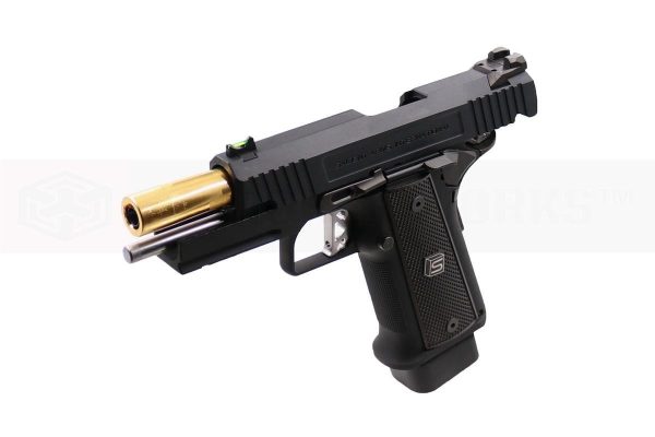 [Air Gun] SAI x EMG 2011 DS 4.3 Hi-Capa Co2 Blowback Pistol (SA-DS0200-AG – 4.5mm/.177)