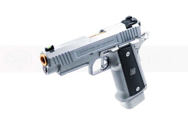 [Air Gun] SAI x EMG 2011 DS 4.3 Hi-Capa Co2 Blowback Pistol (SA-DS0201-AG – 4.5mm/.177)