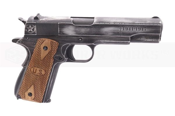 [Air Gun] Auto Ordnance Cybergun Custom 1911 Fly Girls Co2 Blowback Pistol (CG-AU0300-AG – 4.5mm/.177)