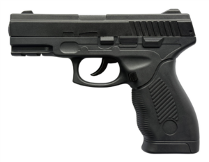 Huntsman HG3 high power CO2 non-blowback air pistol in matte black finish