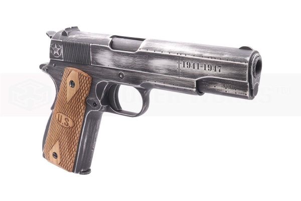 [Air Gun] Auto Ordnance Cybergun Custom 1911 Fly Girls Co2 Blowback Pistol (CG-AU0300-AG – 4.5mm/.177)