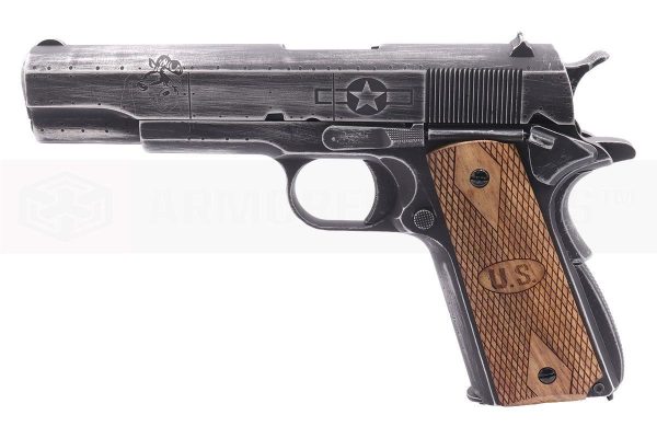 [Air Gun] Auto Ordnance Cybergun Custom 1911 Victory Girls Co2 Blowback Pistol (CG-AU0200-AG – 4.5mm/.177)