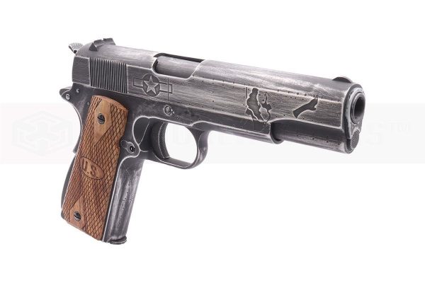 [Air Gun] Auto Ordnance Cybergun Custom 1911 Victory Girls Co2 Blowback Pistol (CG-AU0200-AG – 4.5mm/.177)