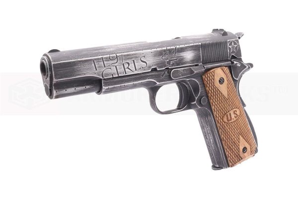 [Air Gun] Auto Ordnance Cybergun Custom 1911 Fly Girls Co2 Blowback Pistol (CG-AU0300-AG – 4.5mm/.177)