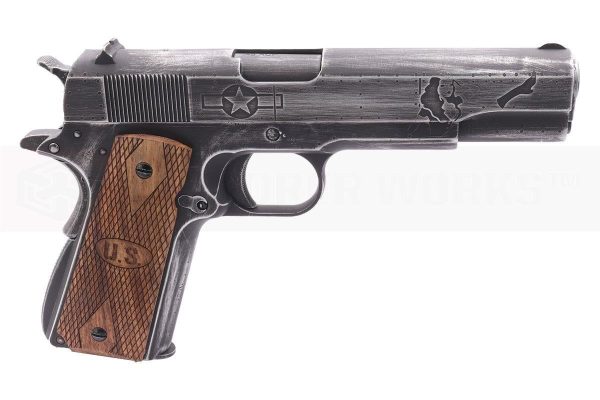[Air Gun] Auto Ordnance Cybergun Custom 1911 Victory Girls Co2 Blowback Pistol (CG-AU0200-AG – 4.5mm/.177)