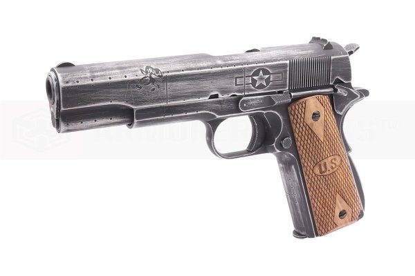 [Air Gun] Auto Ordnance Cybergun Custom 1911 Victory Girls Co2 Blowback Pistol (CG-AU0200-AG – 4.5mm/.177)