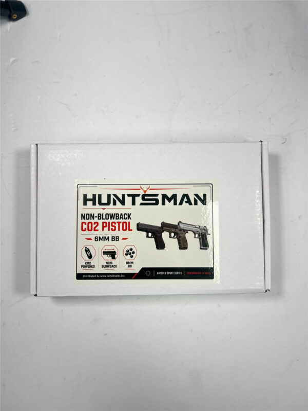 [Airgun] Huntsman HG3 High Power CO2 Non Blowback Pistol Black (6mm Steel BB)