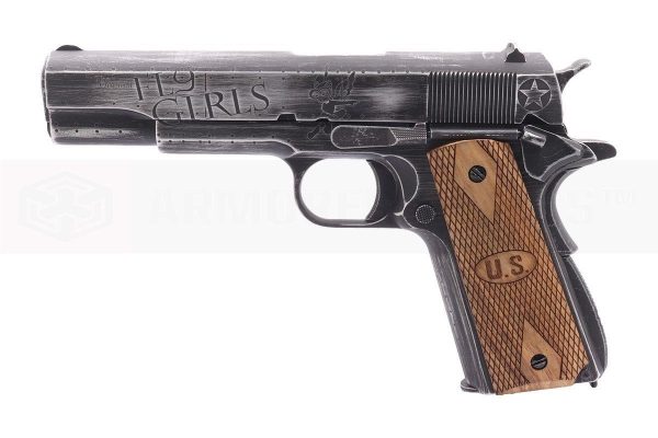 [Air Gun] Auto Ordnance Cybergun Custom 1911 Fly Girls Co2 Blowback Pistol (CG-AU0300-AG – 4.5mm/.177)